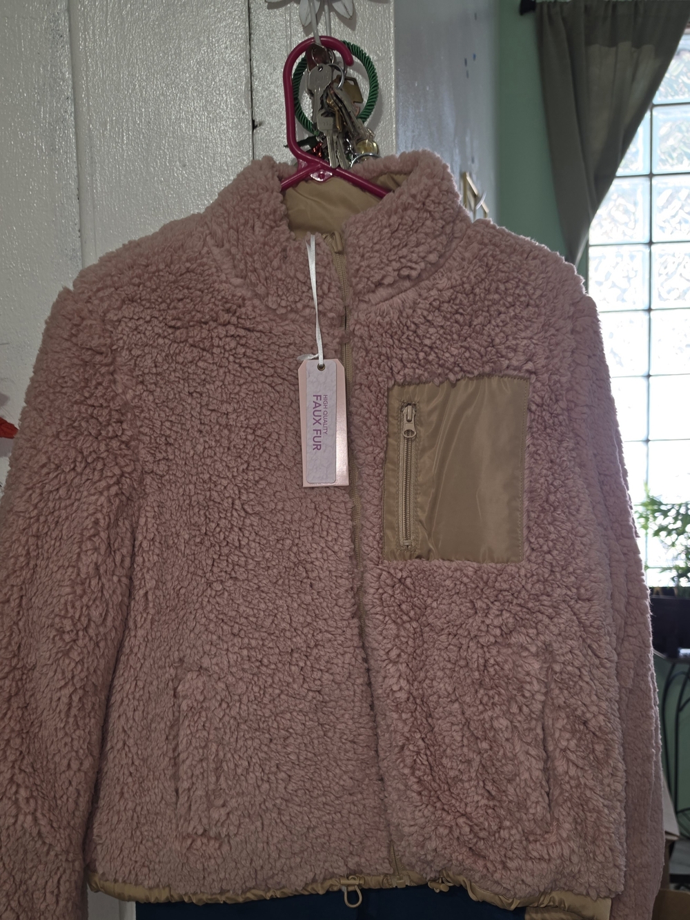 Womens l Juniors Jacket Outerwear Reversible Bomber